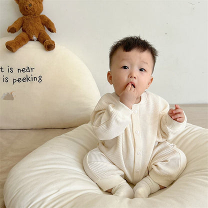 [New Autumn Collection] Waffle Casual All-in-One - All 3 Colors A0657