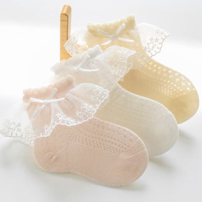 【SOCKS】New Summer Collection - Frill Breathable Socks S0138