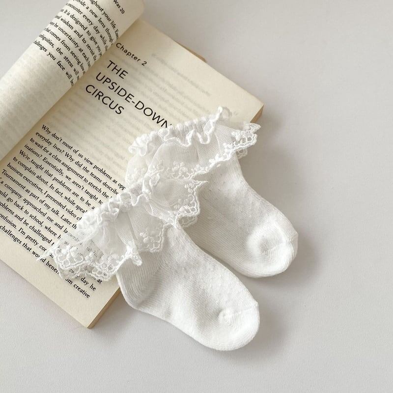 【SOCKS】可愛いフリルソックス C0143