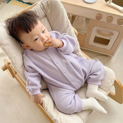 [New Autumn Collection] Waffle Casual All-in-One - All 3 Colors A0657