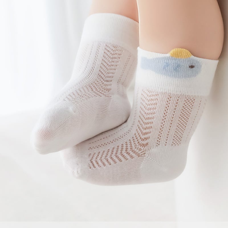 【SOCKS】夏新作　メッシュソックス3ペア S0226