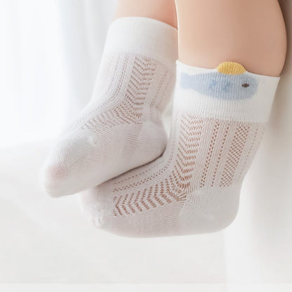 【SOCKS】夏新作　メッシュソックス3ペア S0226
