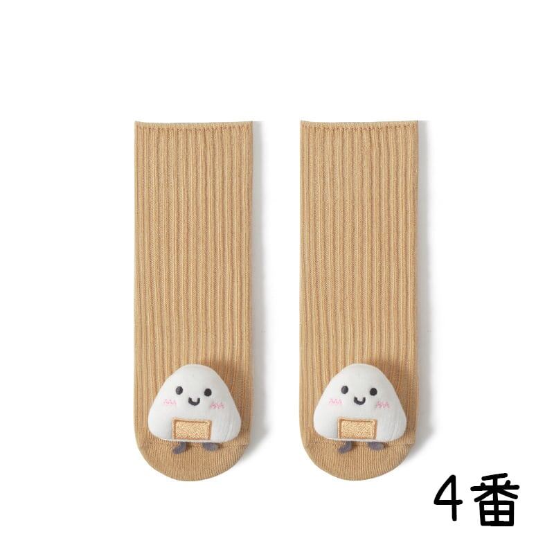 【SOCKS】パンロゴ可愛いソックス C0092