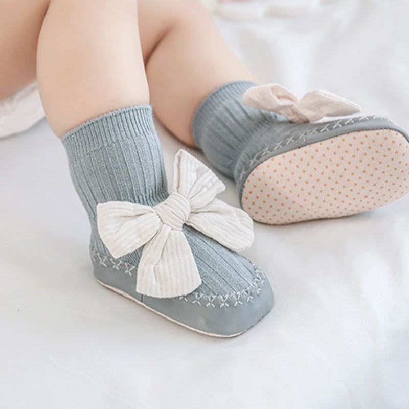 【SOCKS】可愛い蝶結び付きソックス C0203