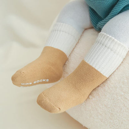 【SOCKS】カラーバリリブソックス　3ペアセット C0220