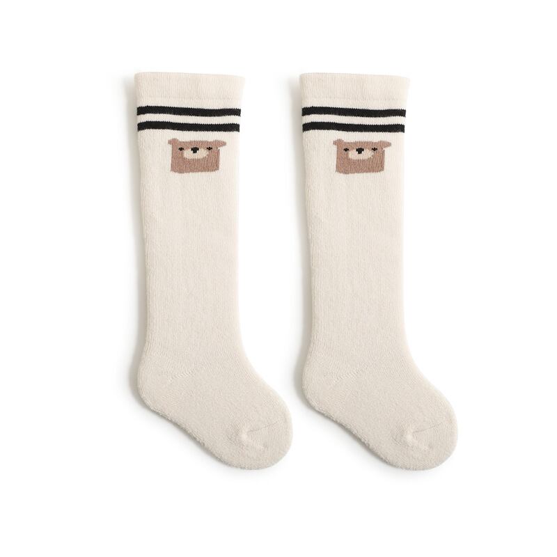 【SOCKS】暖かいアニマル柄ストッキング C0281