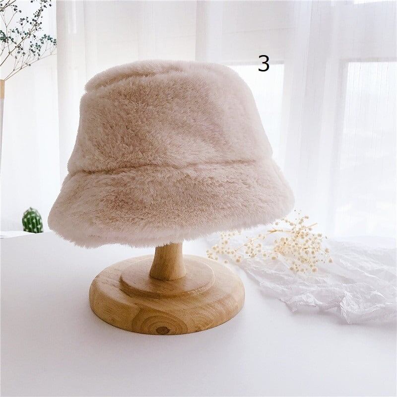 Warm Fluffy Kids' Hat C0199