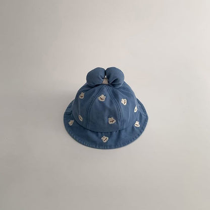 【HAT】Animal Print Denim Hat C0206