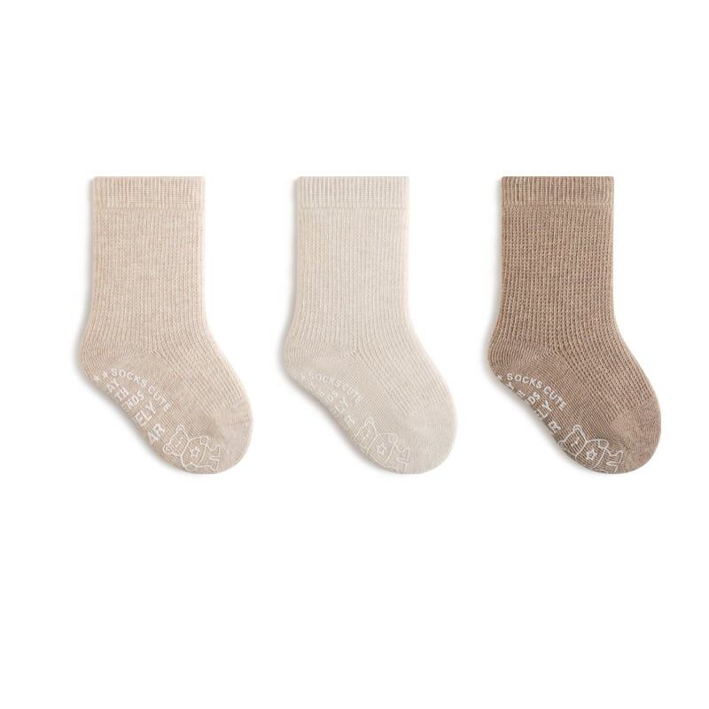 【SOCKS】無地コットンソックス 3ペア C0177