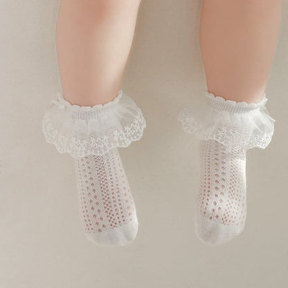 【SOCKS】New Summer Collection - Frill Breathable Socks S0138