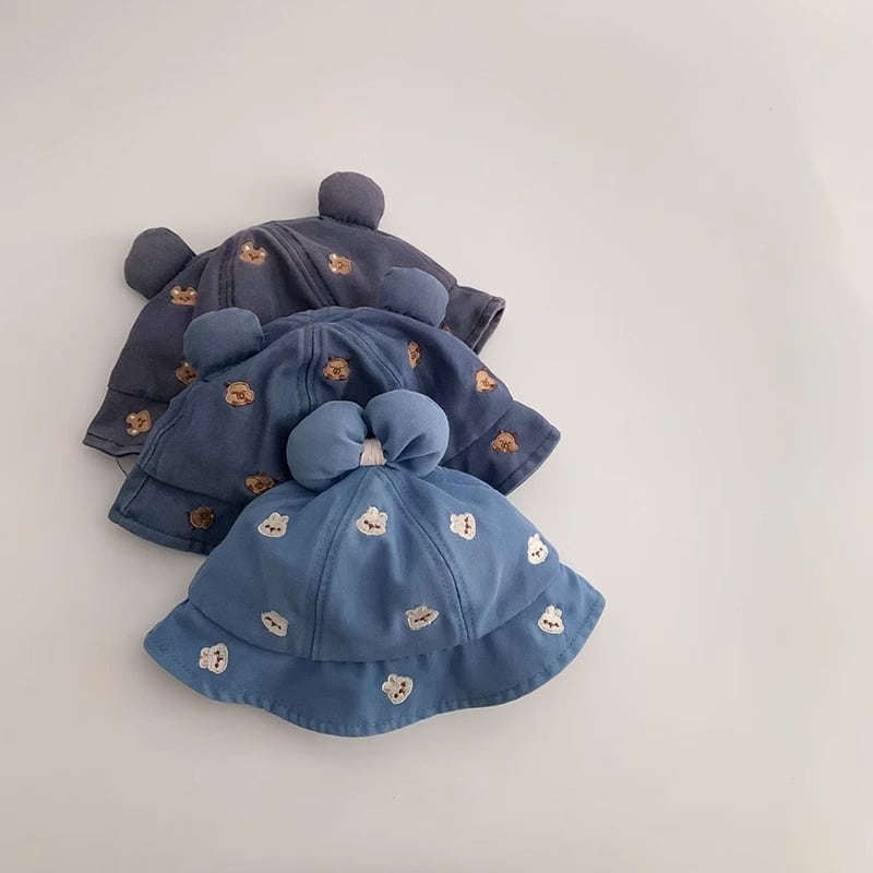 【HAT】Animal Print Denim Hat C0206