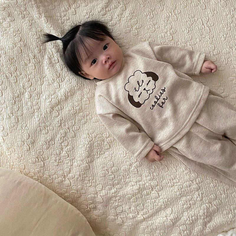 [Autumn New Arrival] Dog Print Loungewear - 2 Colors A0508