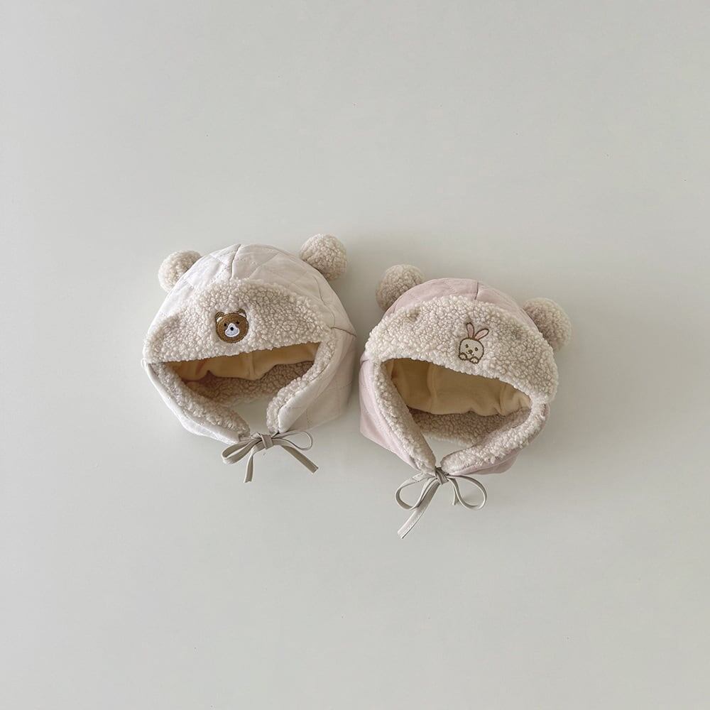 【HAT】裏起毛暖かい帽子 C0047