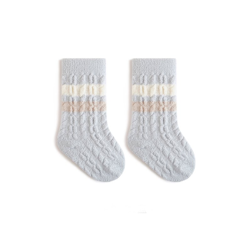 【SOCKS】カラーバリリブソックス C0040