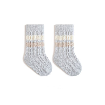 【SOCKS】カラーバリリブソックス C0040