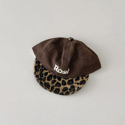 【HAT】ヒョウ柄オシャレ帽子 C0024