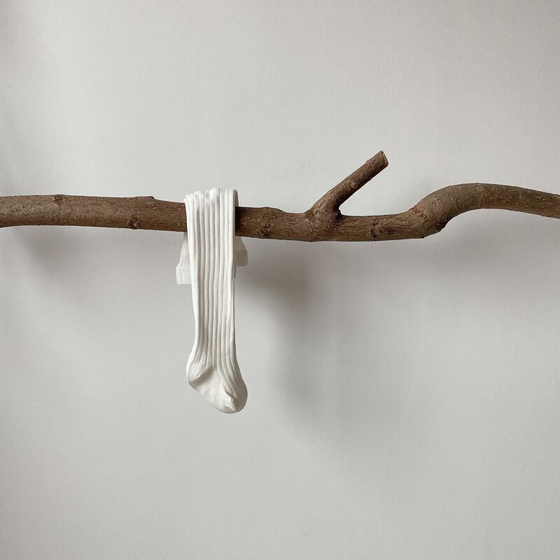 [Autumn New Arrival] Simple Ribbed Tights - All 16 Colors A0275