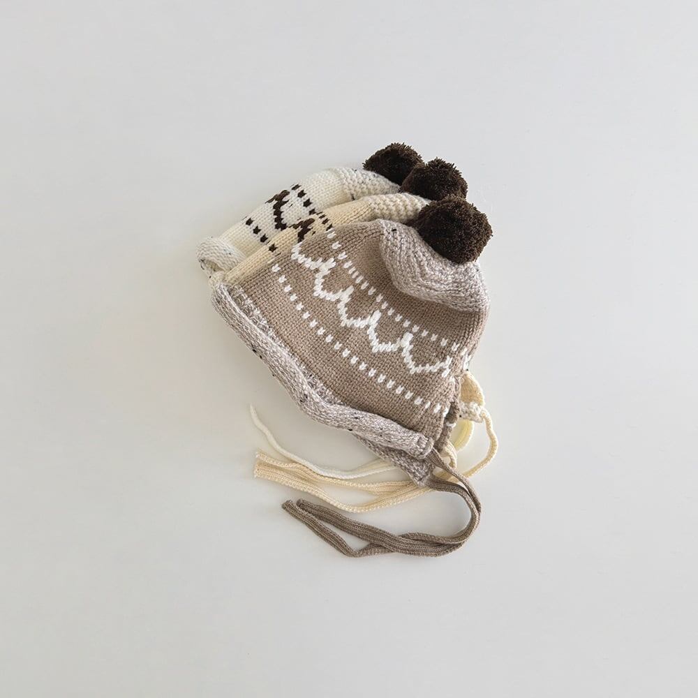[HAT] Retro-style Knit Hat C0272