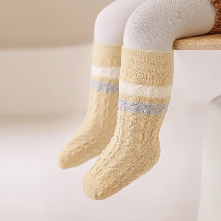 【SOCKS】カラーバリリブソックス C0040