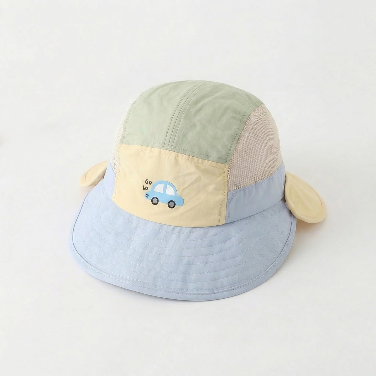 【HAT】日焼け止めカラーバリ帽子 C0189