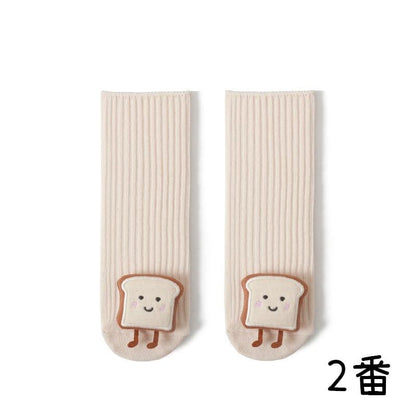 【SOCKS】パンロゴ可愛いソックス C0092
