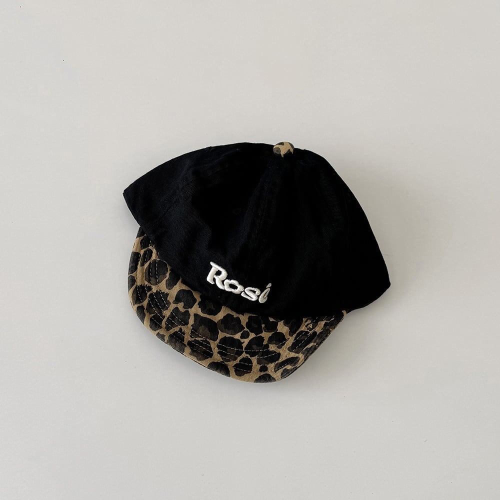 【HAT】ヒョウ柄オシャレ帽子 C0024