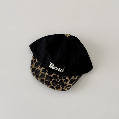 【HAT】ヒョウ柄オシャレ帽子 C0024