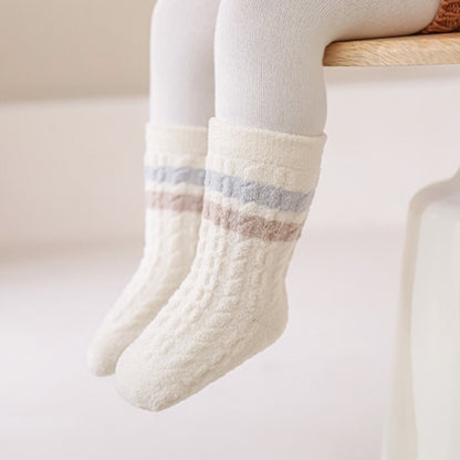 【SOCKS】カラーバリリブソックス C0040