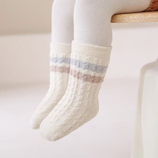 【SOCKS】カラーバリリブソックス C0040