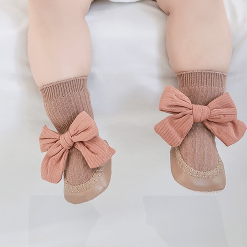 【SOCKS】可愛い蝶結び付きソックス C0203