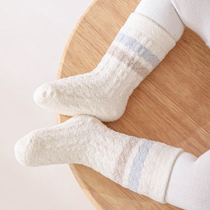 【SOCKS】カラーバリリブソックス C0040