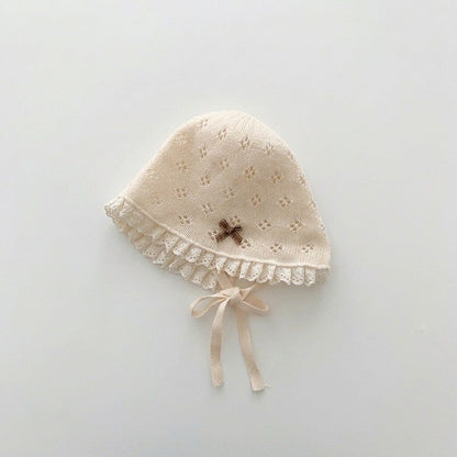 【HAT】蝶結び付き麦わら帽子 C0008