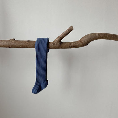 [Autumn New Arrival] Simple Ribbed Tights - All 16 Colors A0275