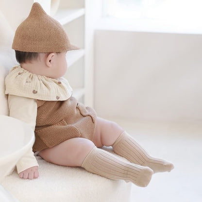 【SOCKS】Warm Plain Socks - 5 Pair Set C0267
