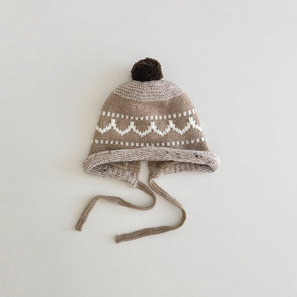[HAT] Retro-style Knit Hat C0272