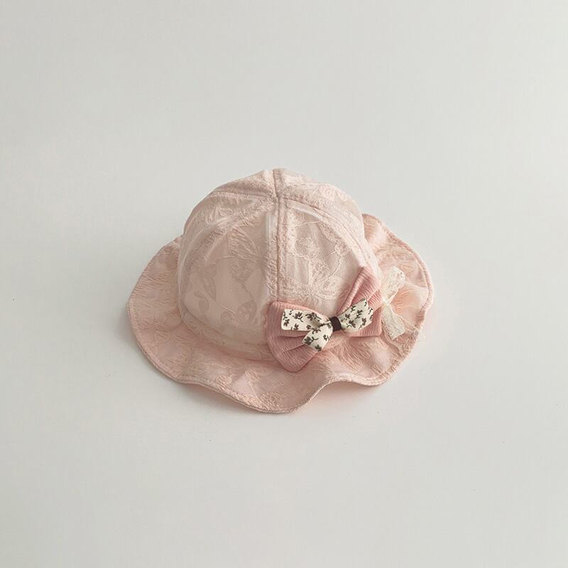 【HAT】蝶結び付き可愛い帽子 C0147