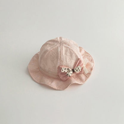【HAT】蝶結び付き可愛い帽子 C0147