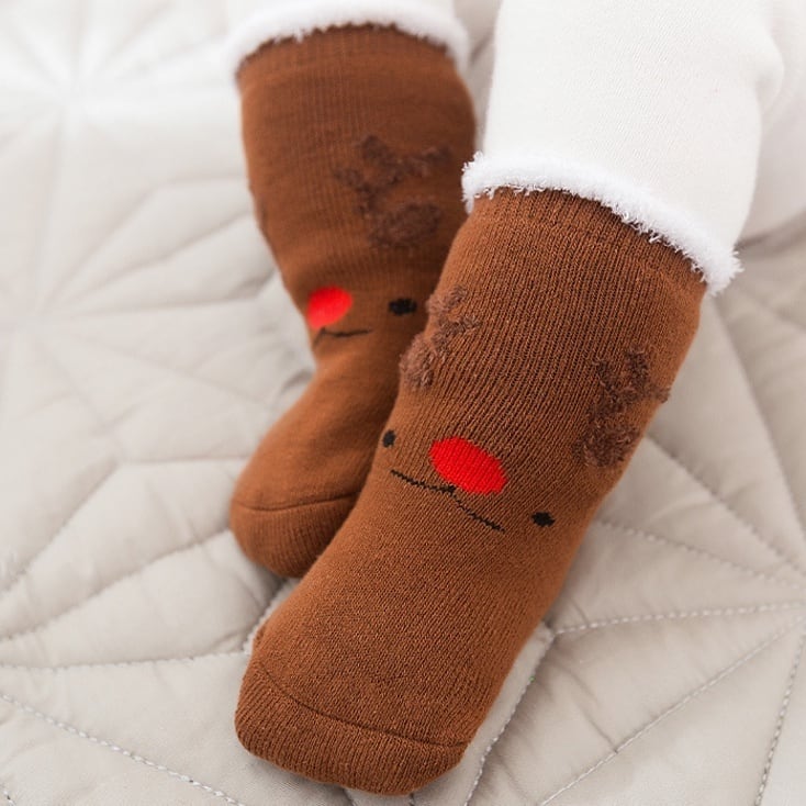 【SOCKS】クリスマスソックス　4ペアセット C0071