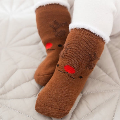 【SOCKS】クリスマスソックス　4ペアセット C0071