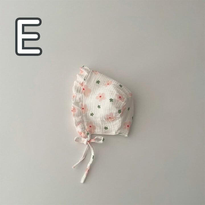 【HAT】可愛い花柄、ドット帽子 C0261