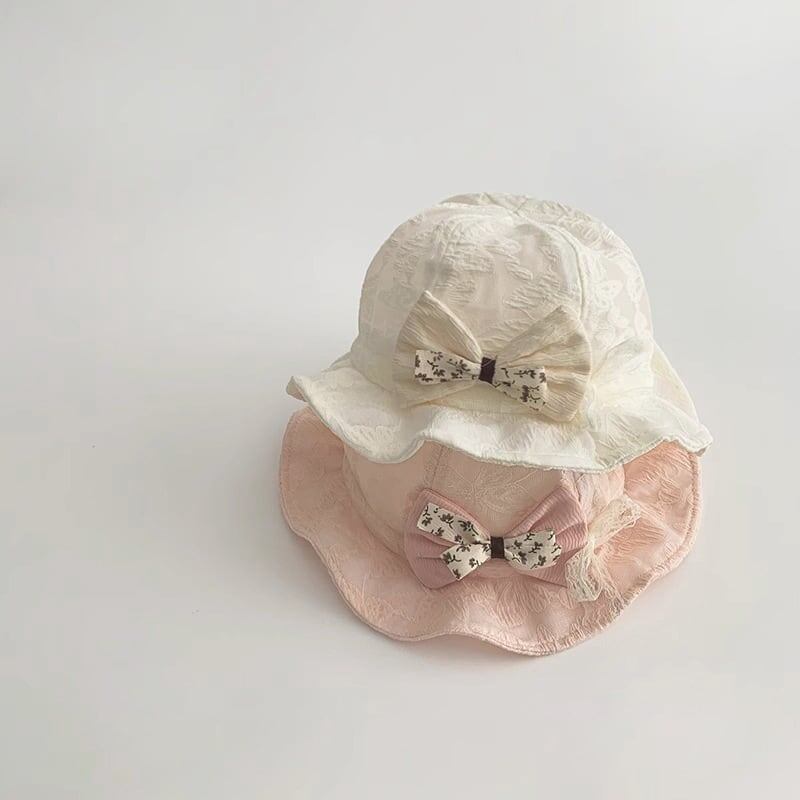 【HAT】蝶結び付き可愛い帽子 C0147