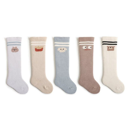【SOCKS】暖かいアニマル柄ストッキング C0281