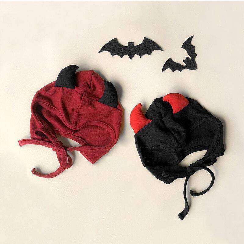【秋新作】デーモン形ハロウィーンロンパース　全2色 A0870