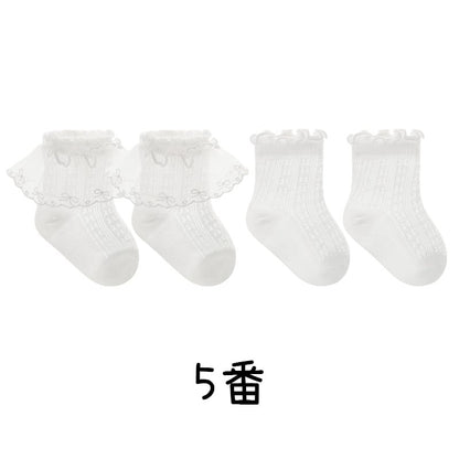 【SOCKS】プリンセスメッシュソックス C0069
