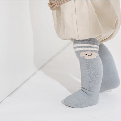 【SOCKS】暖かいアニマル柄ストッキング C0281