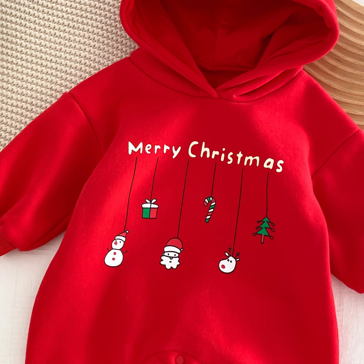 【66-90】クリスマスフードデザインオールインワン　全2色 A0429