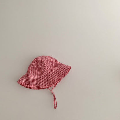 【HAT】可愛いチェック帽子 C0268