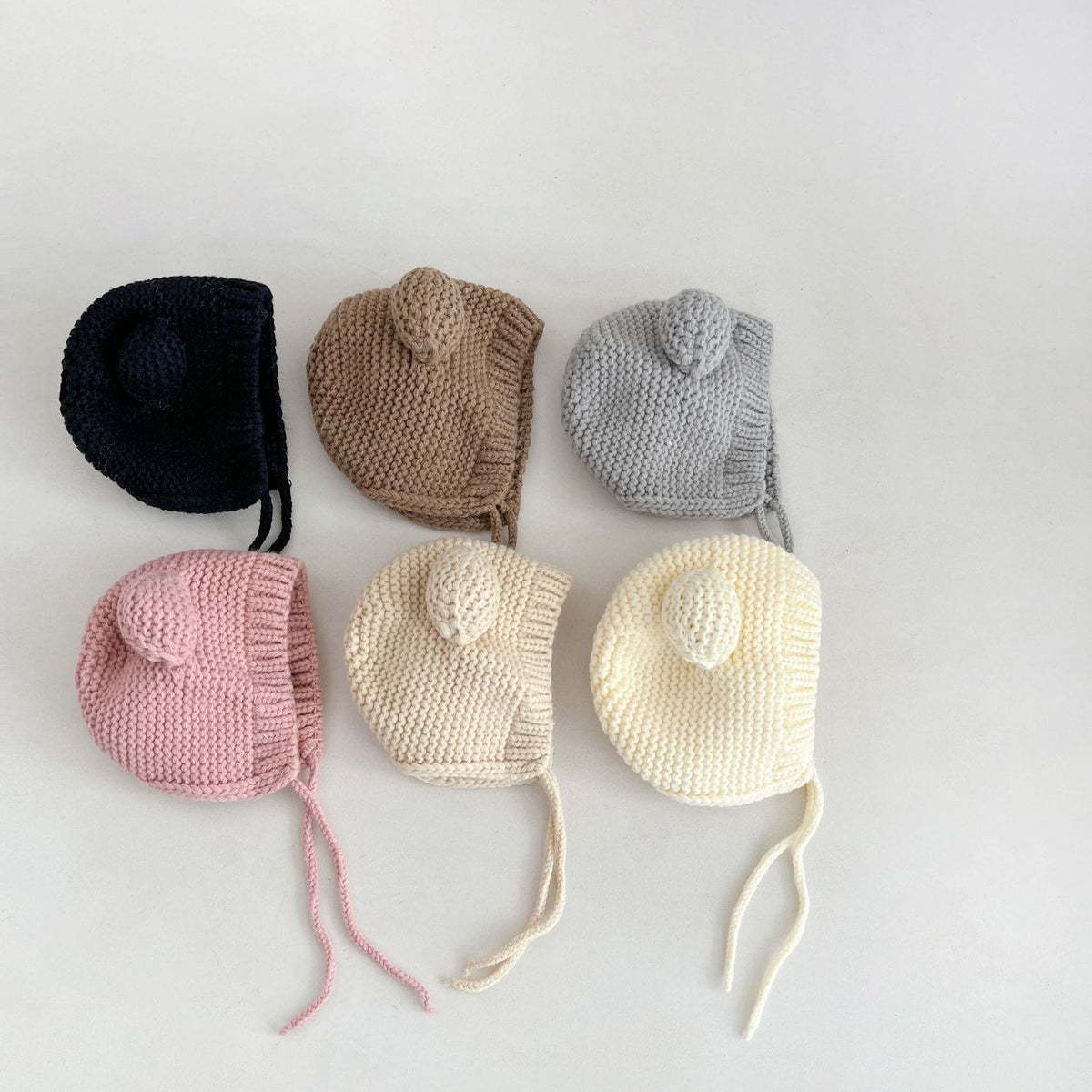 【HAT】可愛いクマニット帽子 C0164