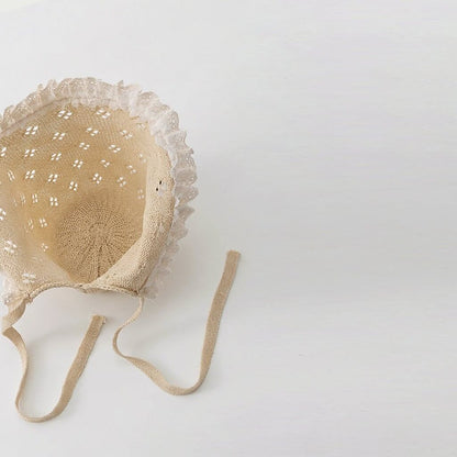 【HAT】蝶結び付き麦わら帽子 C0008