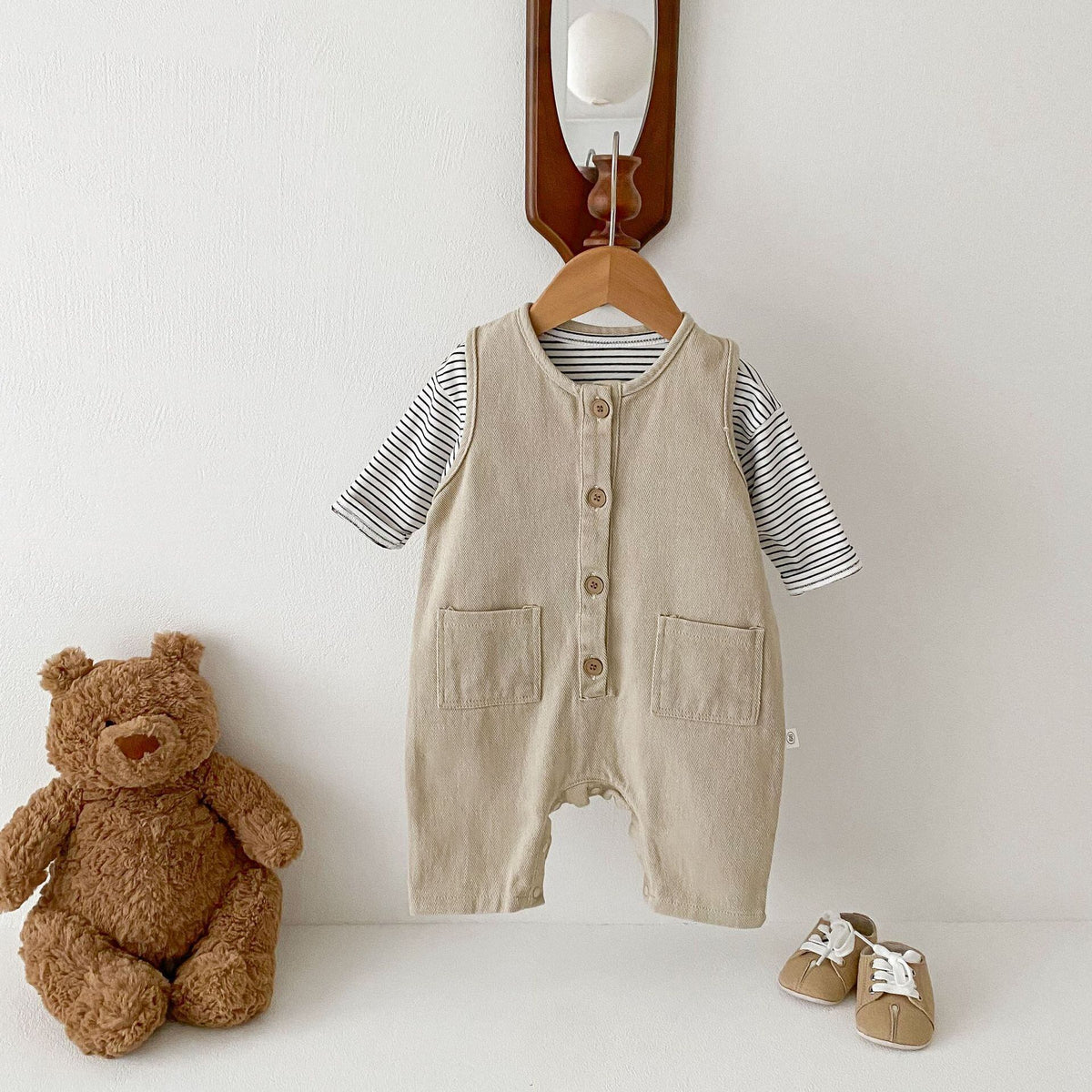 [Autumn New Arrival] Casual All-in-One with Pockets A0772